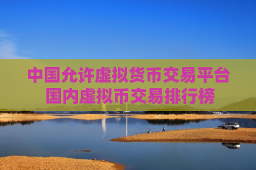 中国允许虚拟货币交易平台 国内虚拟币交易排行榜