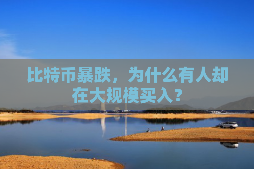 比特币暴跌，为什么有人却在大规模买入？