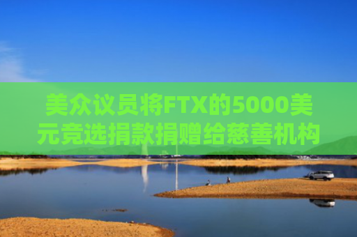 美众议员将FTX的5000美元竞选捐款捐赠给慈善机构