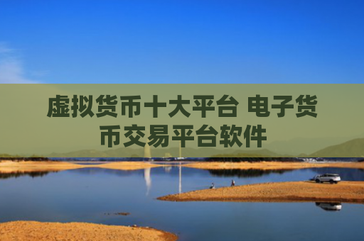 虚拟货币十大平台 电子货币交易平台软件
