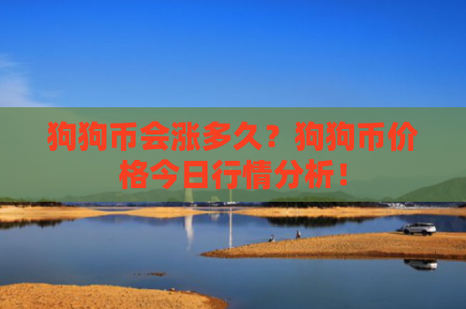 狗狗币会涨多久？狗狗币价格今日行情分析！