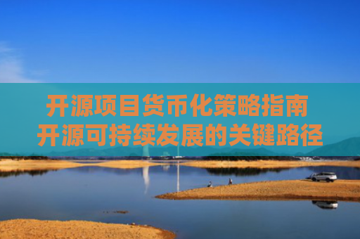 开源项目货币化策略指南 开源可持续发展的关键路径
