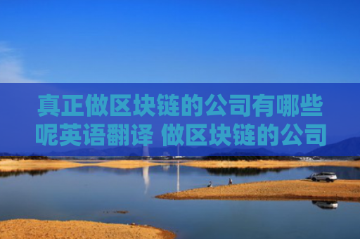 真正做区块链的公司有哪些呢英语翻译 做区块链的公司是干什么的