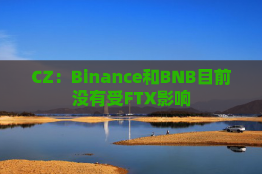 CZ：Binance和BNB目前没有受FTX影响