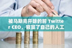 被马斯克开除的前 Twitter CEO，官宣了自己的人工智能创业项目