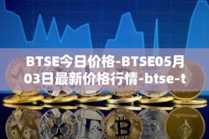 BTSE今日价格-BTSE05月03日最新价格行情-btse-token最新走势消息