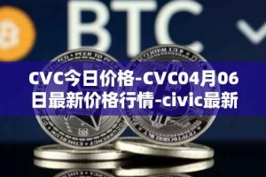 CVC今日价格-CVC04月06日最新价格行情-civic最新走势消息