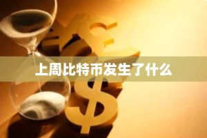 上周比特币发生了什么