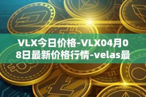 VLX今日价格-VLX04月08日最新价格行情-velas最新走势消息