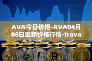 AVA今日价格-AVA04月08日最新价格行情-travala最新走势消息