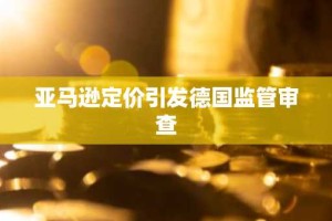 亚马逊定价引发德国监管审查