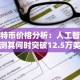 比特币价格分析：人工智能预测其何时突破12.5万美元大关