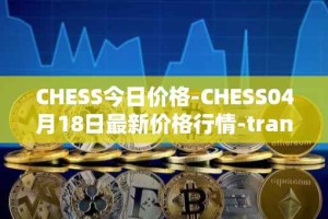 CHESS今日价格-CHESS04月18日最新价格行情-tranchess最新走势消息