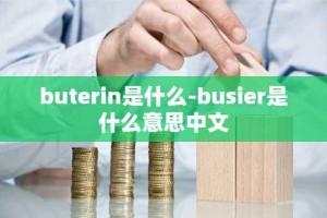 buterin是什么-busier是什么意思中文