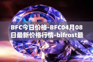 BFC今日价格-BFC04月08日最新价格行情-bifrost最新走势消息