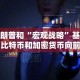 特朗普和“宏观战略”基金：比特币和加密货币向前迈进了一步