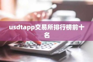 usdtapp交易所排行榜前十名