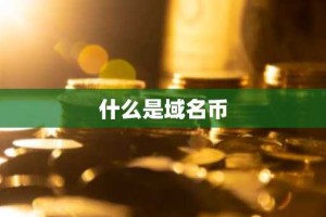 什么是域名币