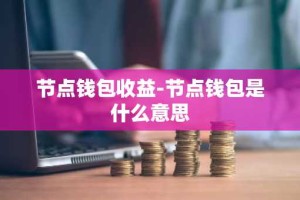 节点钱包收益-节点钱包是什么意思