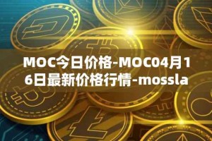 MOC今日价格-MOC04月16日最新价格行情-mossland最新走势消息