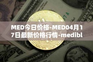 MED今日价格-MED04月17日最新价格行情-medibloc最新走势消息