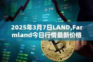 2025年3月7日LAND,Farmland今日行情最新价格