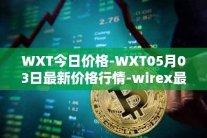 WXT今日价格-WXT05月03日最新价格行情-wirex最新走势消息