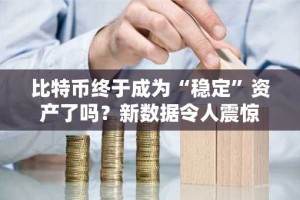比特币终于成为“稳定”资产了吗？新数据令人震惊