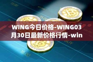 WING今日价格-WING03月30日最新价格行情-wing-finance最新走势消息