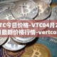 VTC今日价格-VTC04月29日最新价格行情-vertcoin最新走势消息