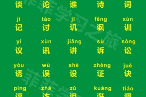 言字旁和什么有关（偏旁言字旁和什么有关）