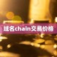 域名chain交易价格
