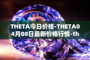 THETA今日价格-THETA04月08日最新价格行情-theta-token最新走势消息
