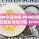 FRM今日价格-FRM05月01日最新价格行情-ferrum-network最新走势消息