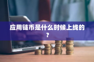 应用链币是什么时候上线的？