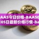BAAS今日价格-BAAS04月05日最新价格行情-baasid最新走势消息