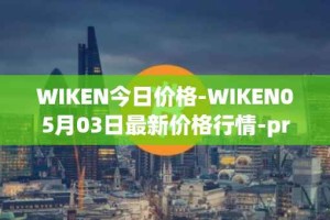 WIKEN今日价格-WIKEN05月03日最新价格行情-projectwith最新走势消息