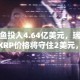 鲸鱼投入4.64亿美元，瑞波币XRP价格将守住2美元，有望突破3美元