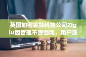 英国加密金融科技公司Ziglu因管理不善倒闭，用户或损失270万美元
