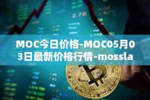 MOC今日价格-MOC05月03日最新价格行情-mossland最新走势消息