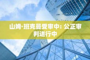 山姆·班克曼受审中: 公正审判进行中