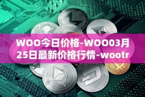 WOO今日价格-WOO03月25日最新价格行情-wootrade-network最新走势消息